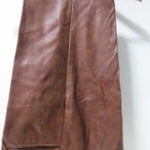 VTG Van Heusen men's leather look pants  833